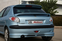 Peugeot 206 1998–2024 Spodnji spojler Meliset (za barvanje) fotografija 1
