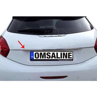 Kromirana letev nad registrsko tablico OmsaLine (nerjavno jeklo) fotografija 1