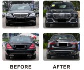 Mercedes S-class W221 2005–2013 Restyling komplet za W223 Maybach fotografija 4