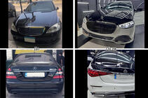 Mercedes S-class W221 2005–2013 Restyling komplet za W223 Maybach fotografija 3