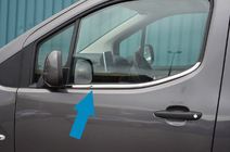 Peugeot Partner/Rifter 2019– Okenske obrobe (2 kosa, nerjavno jeklo) fotografija 1