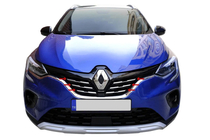 Renault Captur 2019– Nerjaveče okrasne letvice za masko (6 kosov) fotografija 3
