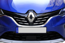 Renault Captur 2019– Nerjaveče okrasne letvice za masko (6 kosov) fotografija 4