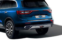 Renault Koleos 2016–2024 Zaščitna letev roba prtljažnika (nerjaveče jeklo) fotografija 1
