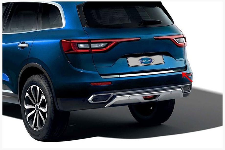 Renault Koleos 2016–2024 Zaščitna letev roba prtljažnika (nerjaveče jeklo) Image