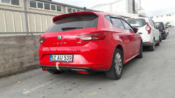 Seat Leon 2013–2020 Obloga zadnjega odbijača (za lakiranje) fotografija 1