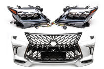 Lexus LX570/450d 2008–2022 Komplet mini prenove iz modela 2008-2015 na TRD Sport (odbijač, žarometi) fotografija 4