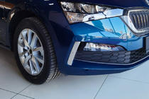 Skoda Scala 2018– Kromirane obrobe meglenk (2 kos, nerjaveče jeklo) fotografija 1