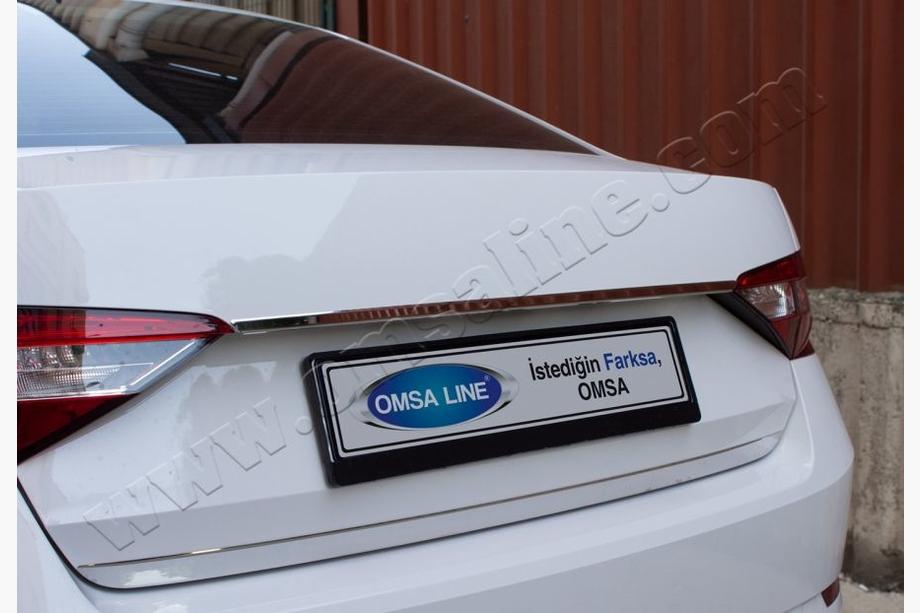Skoda Superb 2015–2024 Letvica nad registrsko tablico Sedan (nerjavno jeklo) Image