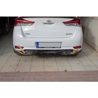 Difuzor zadnjega odbijača (2016-2018, pripravljen za lakiranje) Toyota Auris 2012–2018 fotografija 1