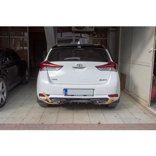 Difuzor zadnjega odbijača (2016-2018, pripravljen za lakiranje) Toyota Auris 2012–2018 fotografija 2