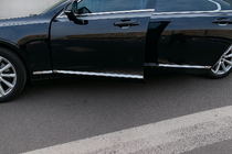 Volvo S90/V90 2016– Kromirane letve za vrata (za V90, nerjaveče jeklo) fotografija 3