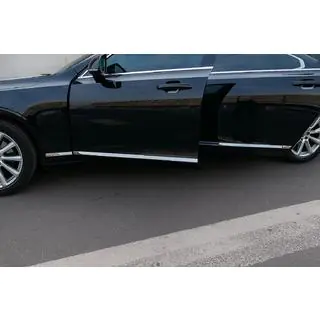 Kromirane letve za vrata (za V90, nerjaveče jeklo) Volvo S90/V90 2016– fotografija 3
