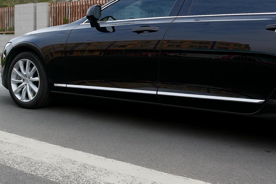 Volvo S90/V90 2016– Kromirane letve za vrata (za V90, nerjaveče jeklo) Image