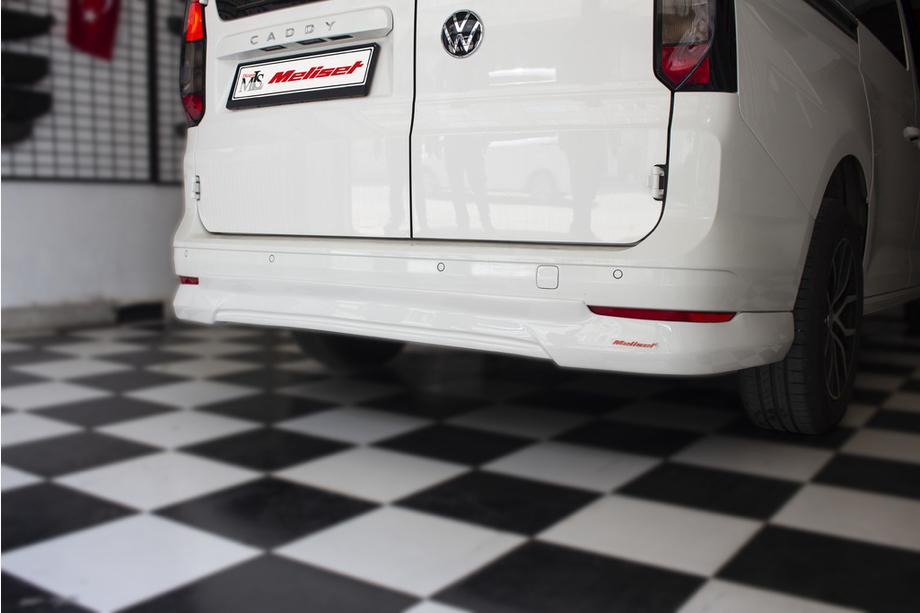 Volkswagen Caddy 2020– Obloga zadnjega odbijača (za lakiranje) Dolga medosna razdalja Image