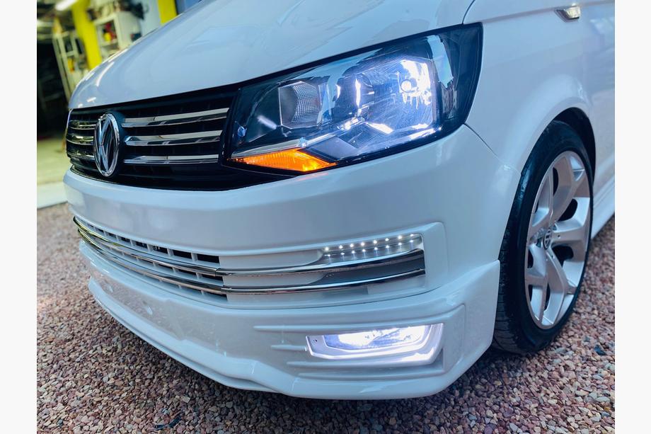 Volkswagen T6 2015–2024 Sprednji lip spojler odbijača Genis 2015-2018 (za lakiranje) Image