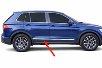 Volkswagen Tiguan 2016–2023 OmsaLine vratne letve za AllSpace (komplet 4 kos, nerjaveče jeklo) fotografija 1