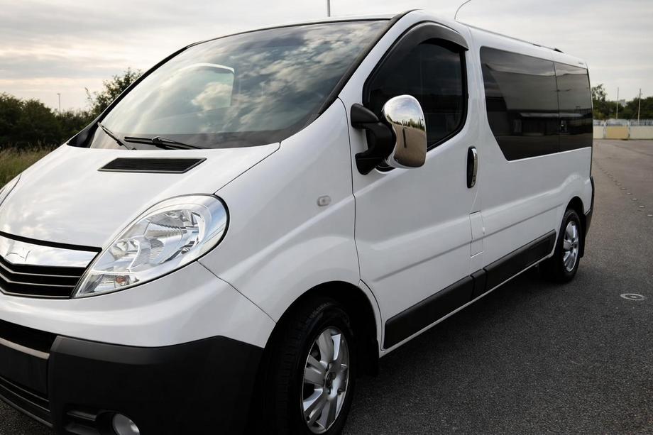 Opel Vivaro 2001–2015 Kromirani pokrovi vzvratnih ogledal (2 kosa) Kromirana plastika Image