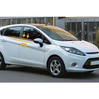 Okenske letvice iz nerjavečega jekla (4 kosi) fotografija 1