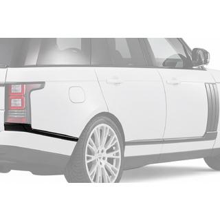 Letvice zadnjega odbijača (2 kosa, črne) Range Rover IV L405 2013–2021 fotografija 1