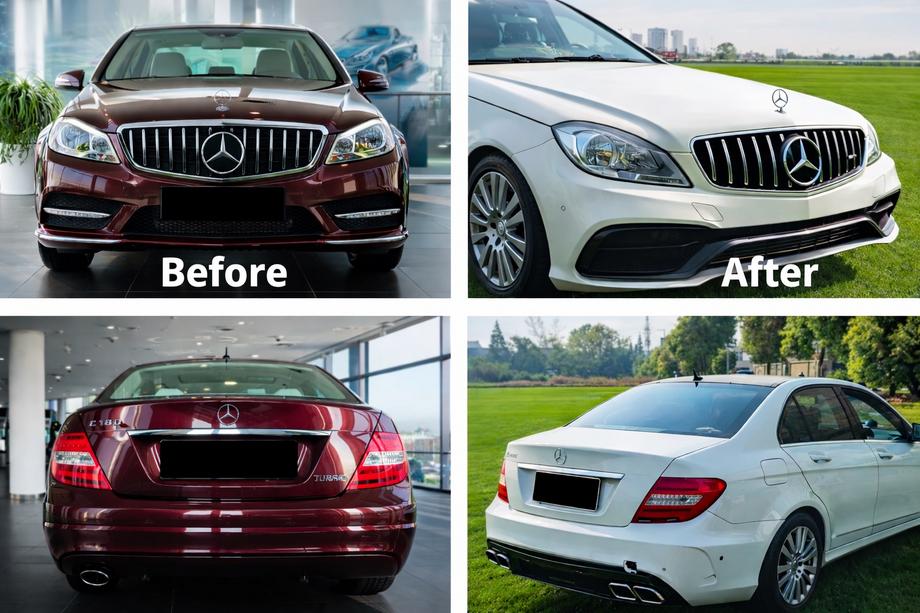 Mercedes razred C W204 2007–2015 Komplet bodykita v dizajnu W205 Image
