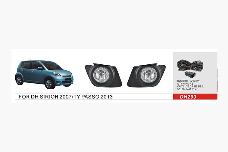 Daihatsu Sirion 2005–2015 Komplet meglenk Image