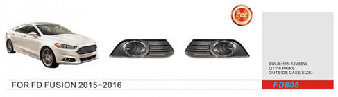 Ford Fusion 2012–2020 Meglenke (2012-2017, halogenske) fotografija 1