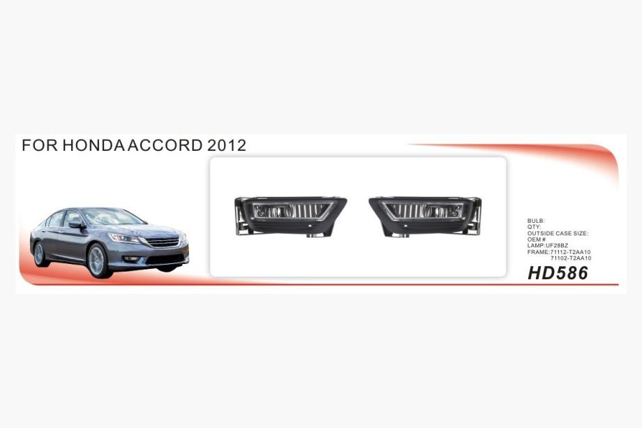 Honda Accord IX 2013–2017 Meglenke (2012-2015, halogenske) Fotografija 1