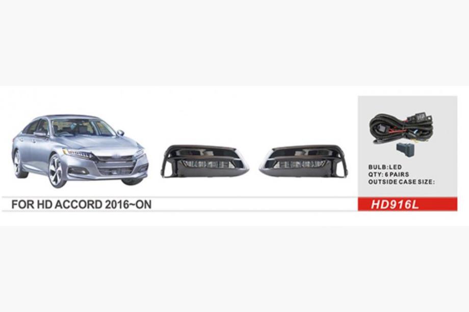 Honda Accord X 2017–2022 Meglenke EU-type (2017-2020, LED) Image