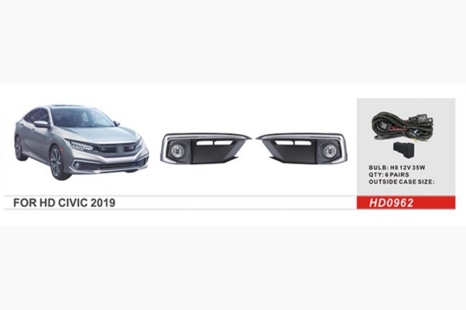 Honda Civic Limuzina X 2016–2021 Meglenke 2019-2021 (halogenske) Image