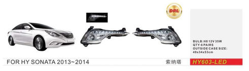 Hyundai Elantra (MD/UD) 2011–2015 LED meglenke fotografija 1
