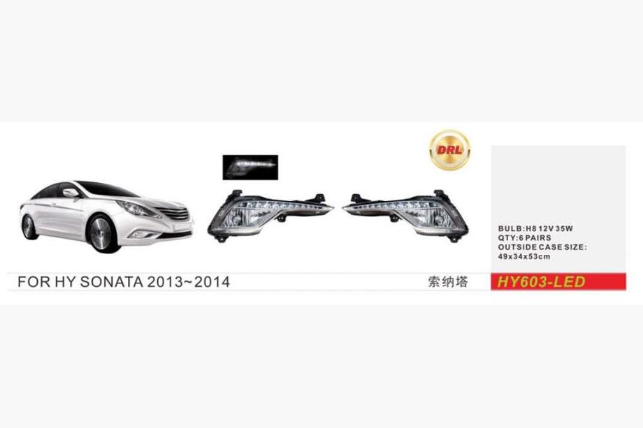 Hyundai Elantra (MD/UD) 2011–2015 LED meglenke Image