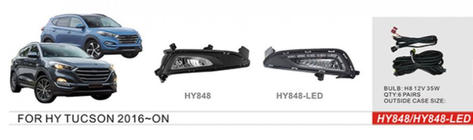 Hyundai Tucson TL 2016–2021 Meglenke 2015-2018 (2 kosa, halogenske) fotografija 2