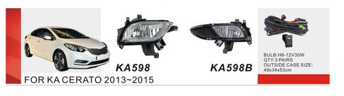 Kia Cerato 3 2013–2018 Meglenke 2013-2015 (halogenske) fotografija 1