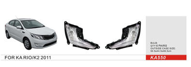 Kia Rio 2012–2017 Meglenke 2012-2014 (halogenske) fotografija 1