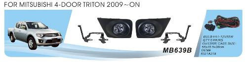 Mitsubishi L200 2006–2015 Komplet meglenk 2006-2011 (2 kos, halogenske) fotografija 1
