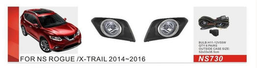 Nissan X-trail T32/Rogue 2014–2021 Meglenke 2014-2016 (celoten komplet) fotografija 1