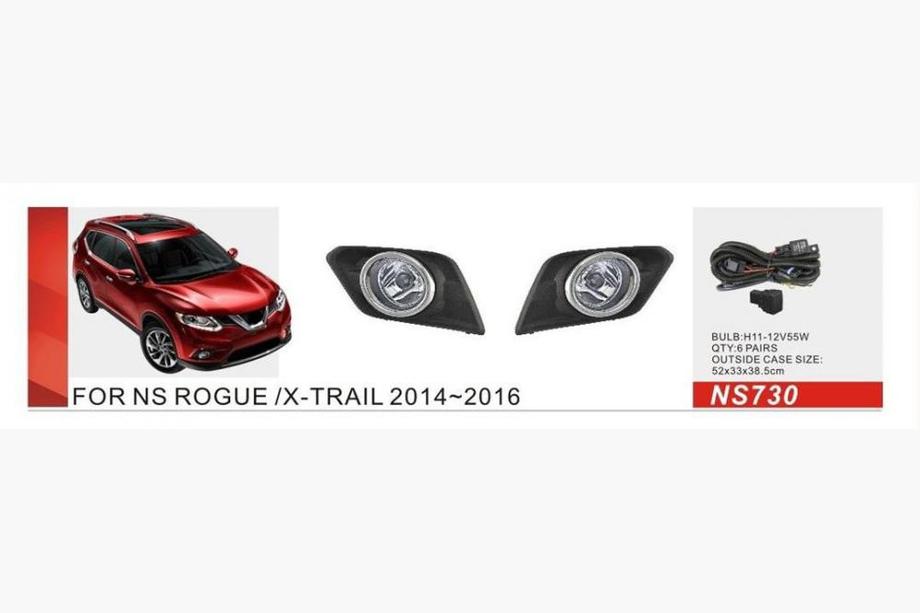 Nissan X-trail T32/Rogue 2014–2021 Meglenke 2014-2016 (celoten komplet) Image