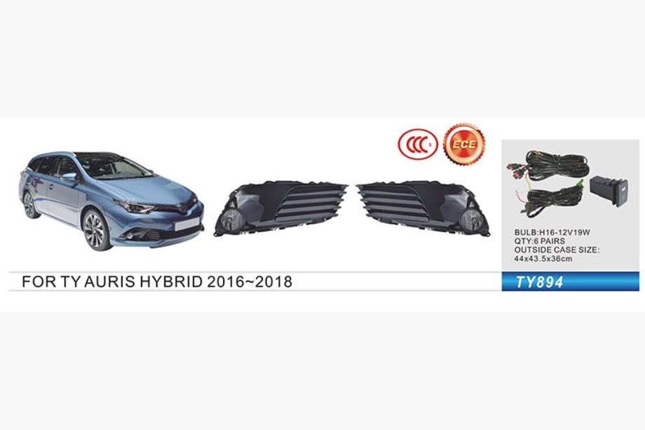Toyota Auris 2012–2018 Meglenke Hibryd 2015-2018 (komplet 2, halogenske) Image