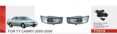 Toyota Camry 2001–2006 Meglenke (2 kosa, halogenske) fotografija 1