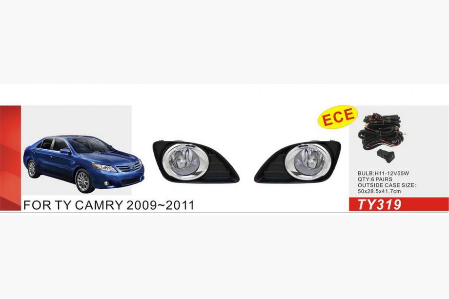 Toyota Camry 2006–2011 Komplet meglenk 2009-2011 (2 kosa, halogenske) Image