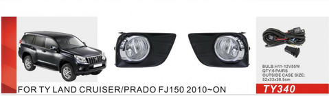 Toyota Land Cruiser Prado 150 2009–2023 Meglenke 2010-2013 (komplet 2 kos, halogenske) fotografija 1