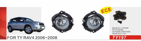 Toyota Rav 4 2006–2013 Meglenke 2006-2008 (komplet 2 kos, halogenske) fotografija 1