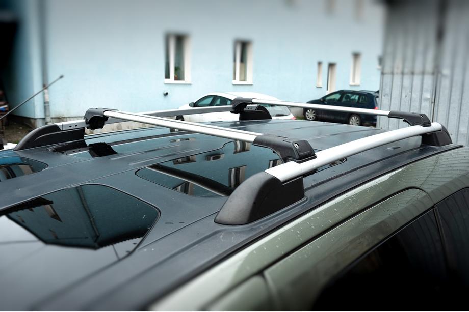 Citroen Berlingo 2008–2018 Zaklepni prečni nosilci za strešne sani Skybar V1 (2 kos) Črna Image