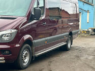 Volkswagen Crafter 2006–2016 Stranske stopnice DOT-Line (2 kos, aluminij) fotografija 3