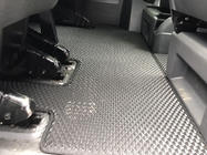 Volkswagen T5 2010–2015 EVA preproge za avto V2 (dolga medosna razdalja, komplet za celoten potniški prostor, črne) fotografija 5