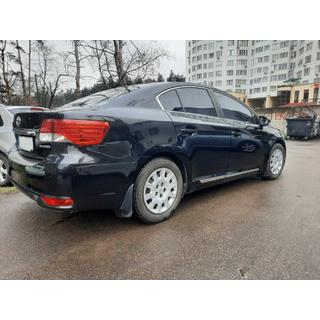 Okrasna letev vrat (4 kosi, nerjaveče jeklo) Toyota Avensis 2009–2018 fotografija 2