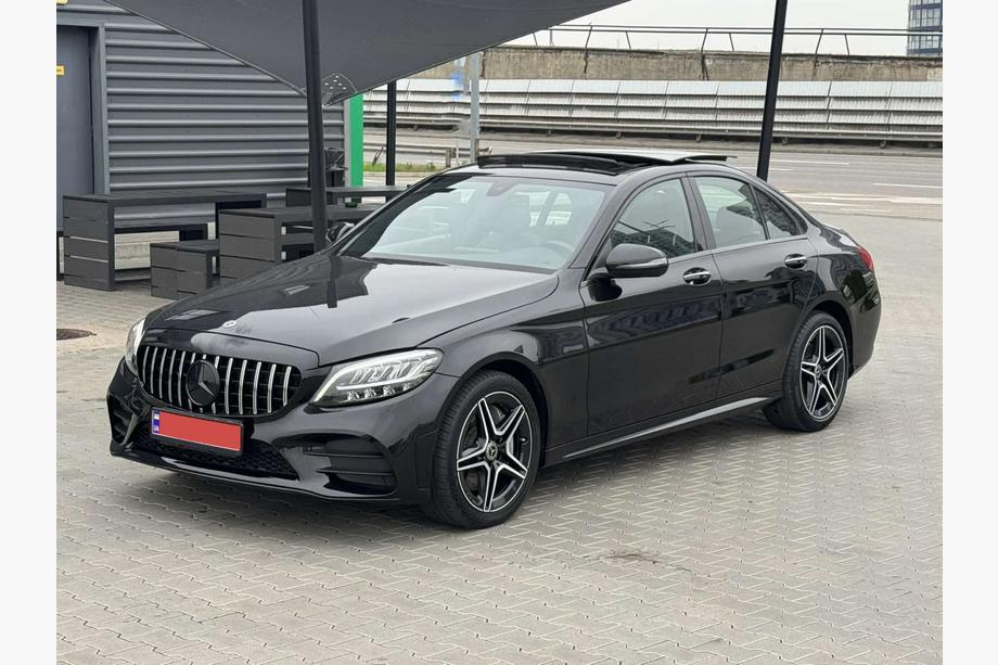 Mercedes C-class W205 2014–2021 Sprednji odbijač kompleten (AMG Line 2018-2021) Fotografija 5