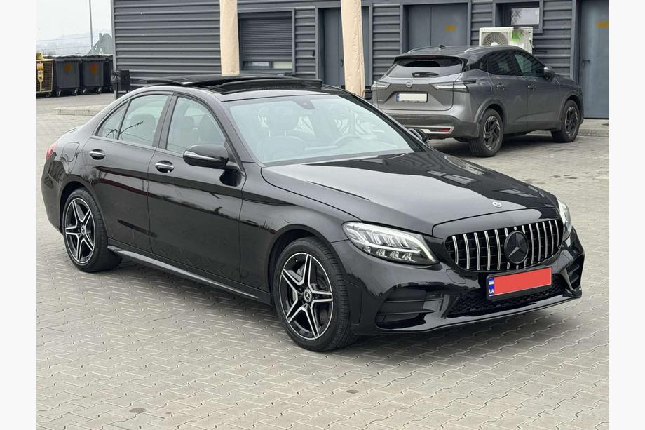 Mercedes C-class W205 2014–2021 Sprednji odbijač kompleten (AMG Line 2018-2021) Fotografija 4
