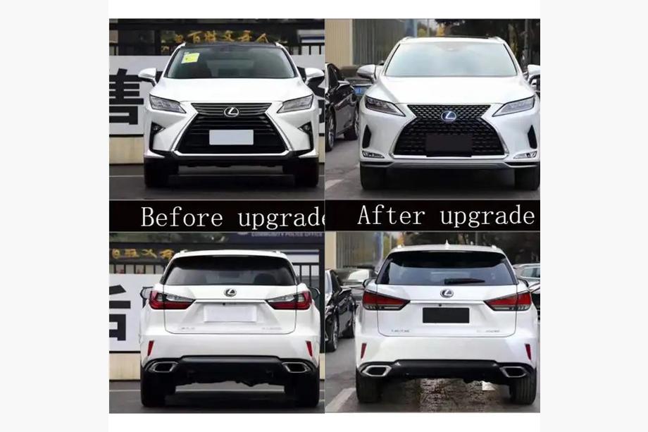 Lexus RX 2016–2022 Facelift komplet za leto 2021 (odbijač, žarometi, zadnje luči) Fotografija 8